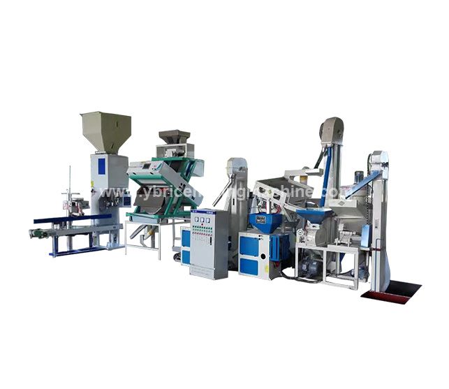 Turnkey Project Rice Milling Machine with ISO Certificate