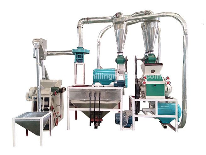 Wheat milling machine delivery to India