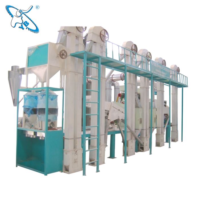 Fully Automatic 200 Ton Per Day Rice Mill Plant In Africa