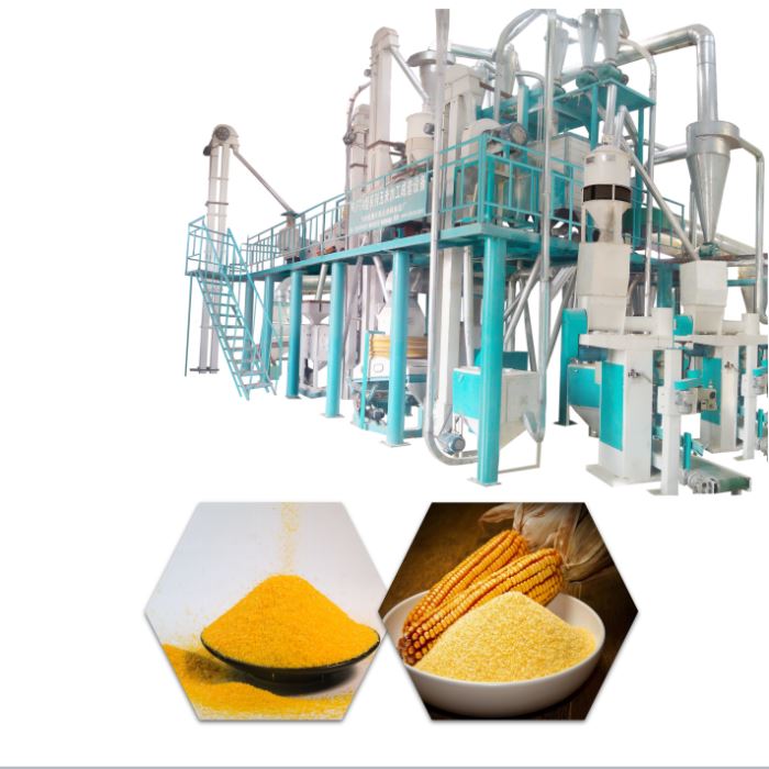 Complete maize flour production process milling machine in kenya