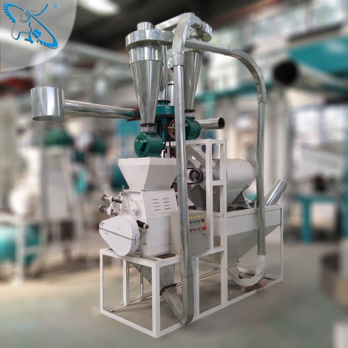 Automatic small 5tpd wheat flour mill price