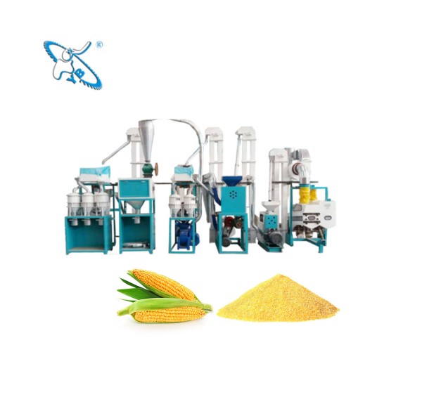 Small Scale Maize Milling Machine For Making Corn Flour