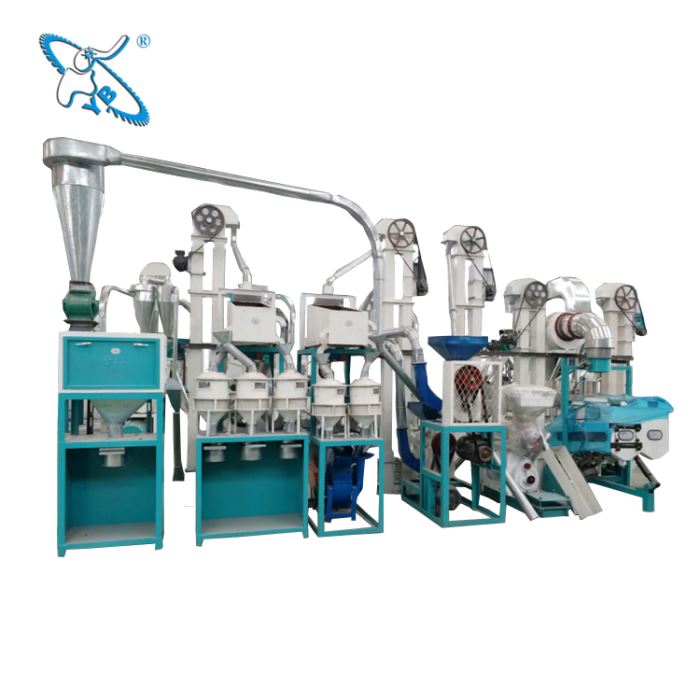 China Hot Selling Best Quality New Type Small scale 5TPD Maize Flour Milling Machine