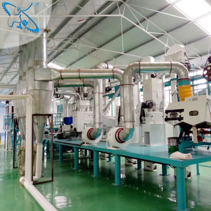2017 High Efficient Millet Processing Machinery