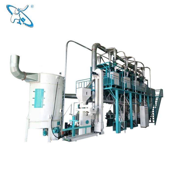 Mechanical wheat flour mill unit machine price
