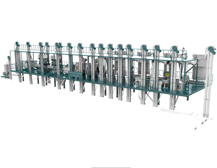 Automatic China rice mill machine