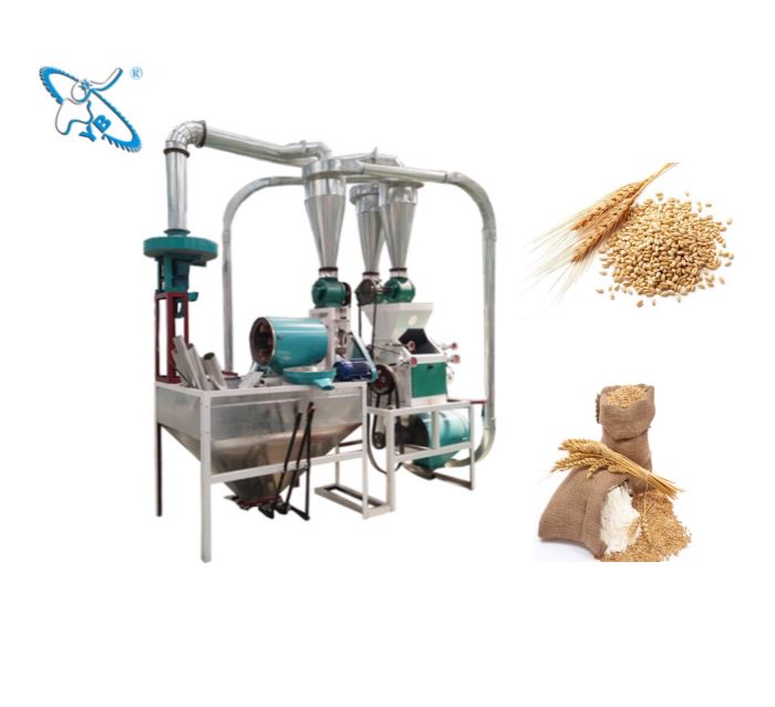 Small grain flour grinding machine