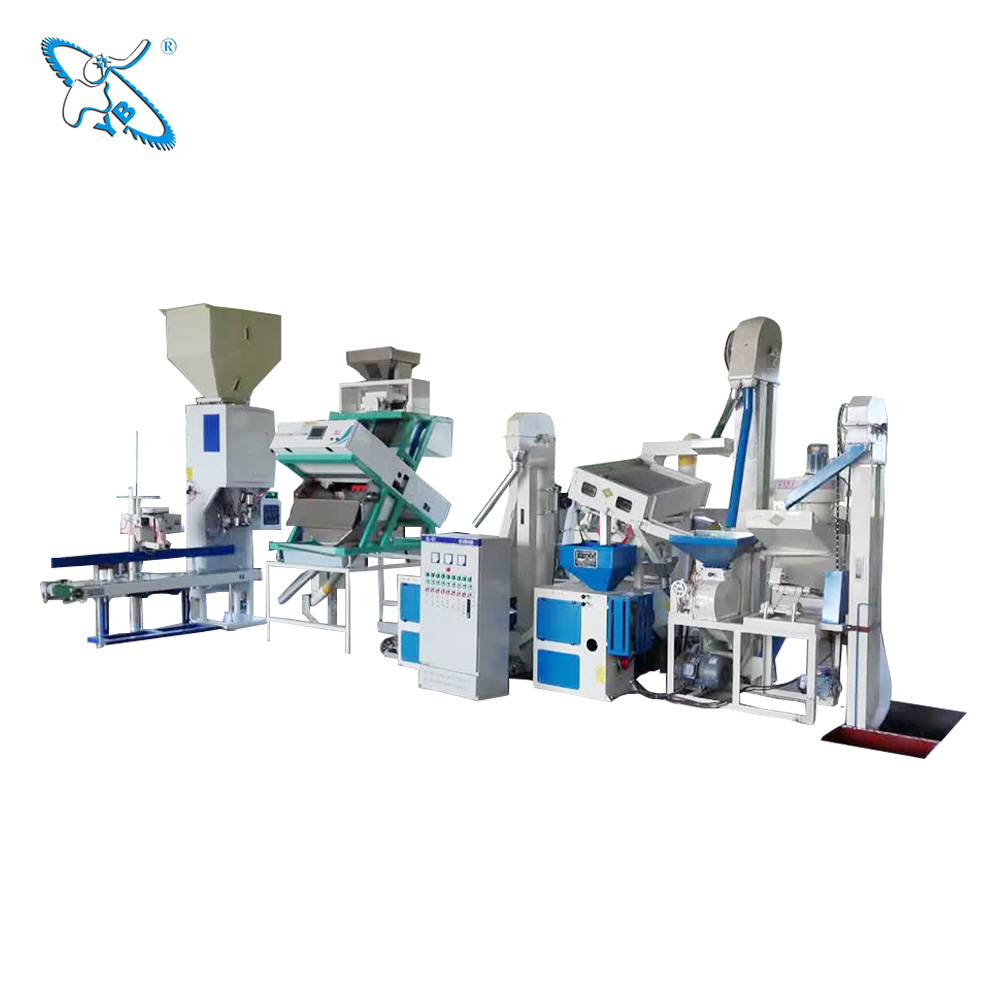 Middle Scale Integrated Automatic Shellers Rice Mill Plant