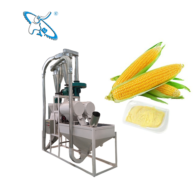 Commercial 5tpd Corn Barely Flour Milling Machine For Sale