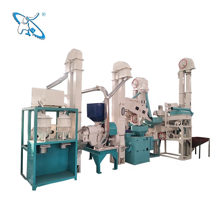 20-30 TPD Combine Rice mill Processing Equipment