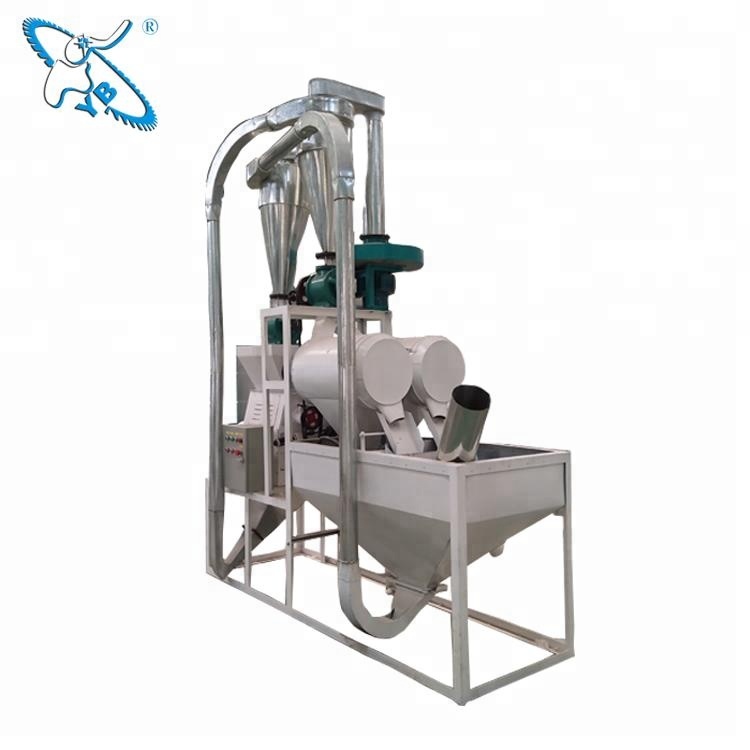Small Maize Corn Flour Mill Processing Machine With Lowest Price For Sale