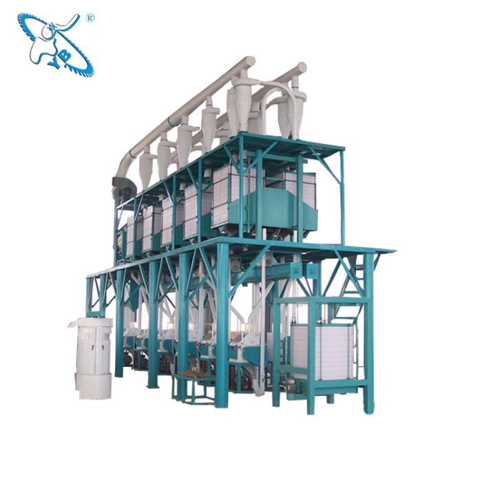 Complete commercial wheat flour grinder mill plant