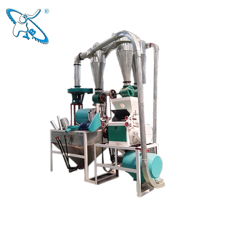 Small scale 5tons wheat flour milling machines to make flour