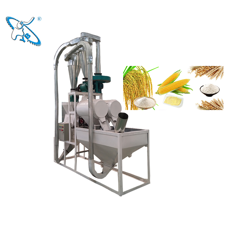 Industrial Maize Corn Flour Mill Plant/ Wheat Flour Grinding Machine Price
